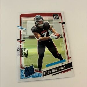 Panini Black Football Trading Card Modern Design